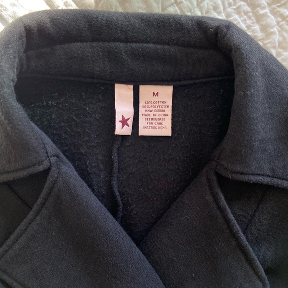 Cape/Poncho-style button front jacket - Picture 4 of 4